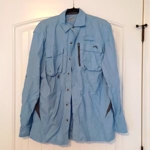 Men's long-sleeved Natural Gear medium shirt